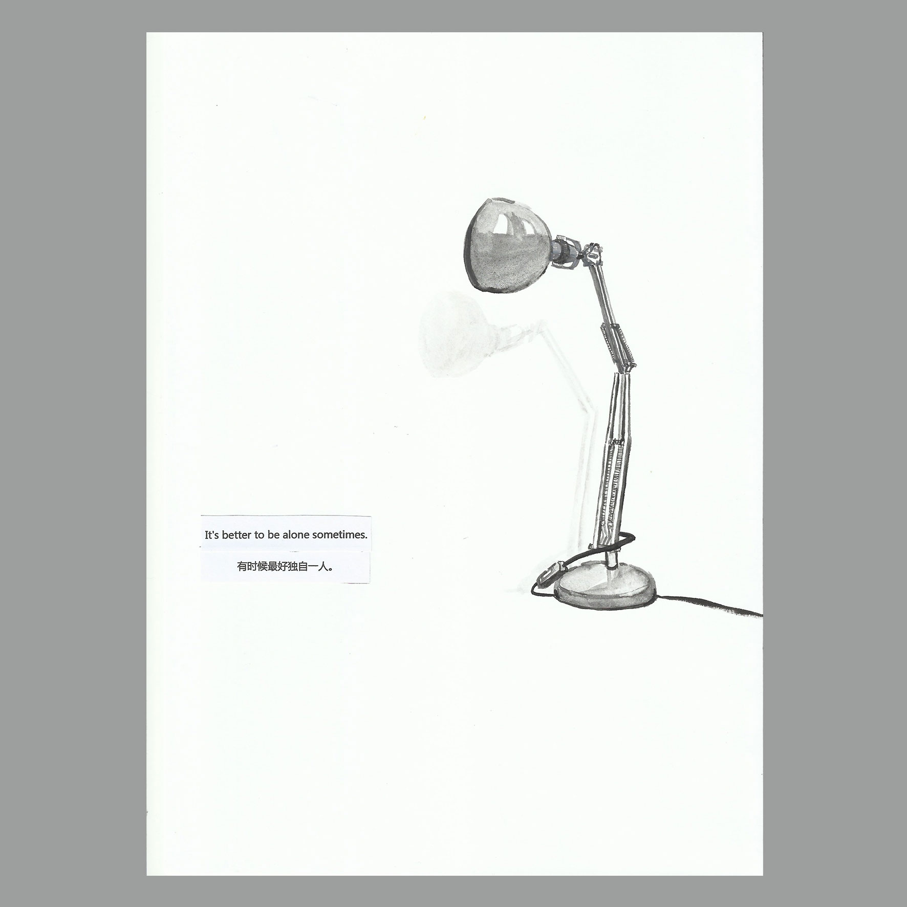 《So Lucky》Acrylic on paper